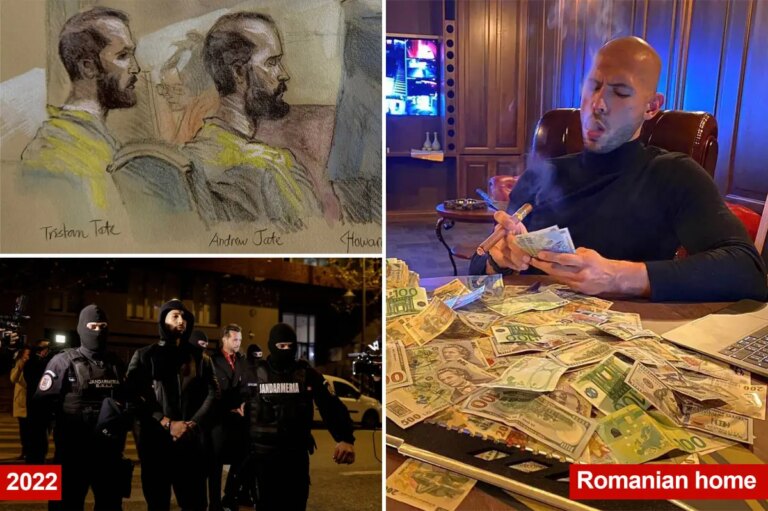 Andrew Tate Indicted in Romania on Trafficking Minors and Money Laundering Charges