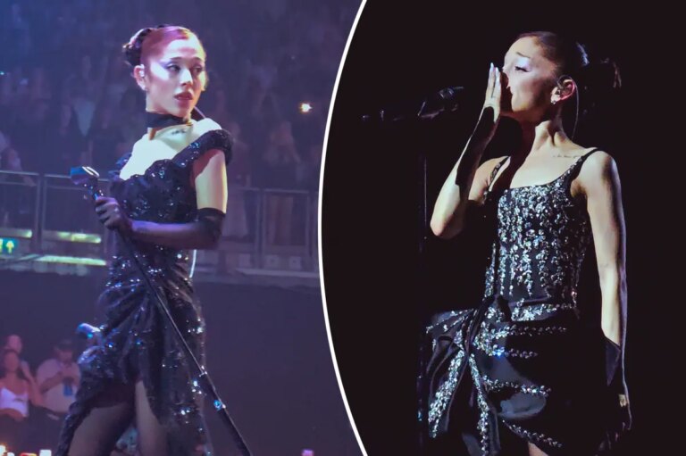 Ariana Grande Tears Up at Final Eternal Sunshine Concert Before Stepping Away From Spotlight