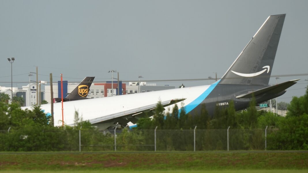 At least 5 dead after Amazon cargo plane barreled off runway at Miami airport