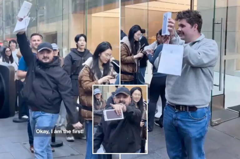 Australia iPhone 18 Launch Turns Chaotic as Line-Cutter Claims First Purchase in the World