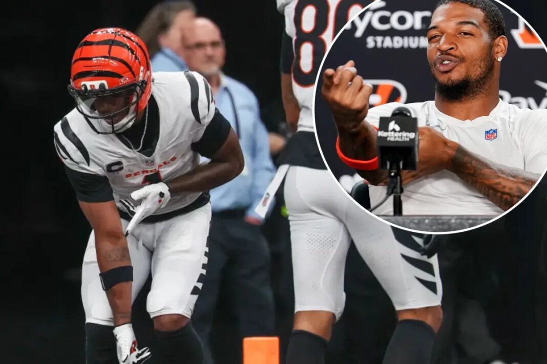 Bengals stars Ja’Marr Chase, Tee Higgins fined $90,000 for 'people's elbow' celebration