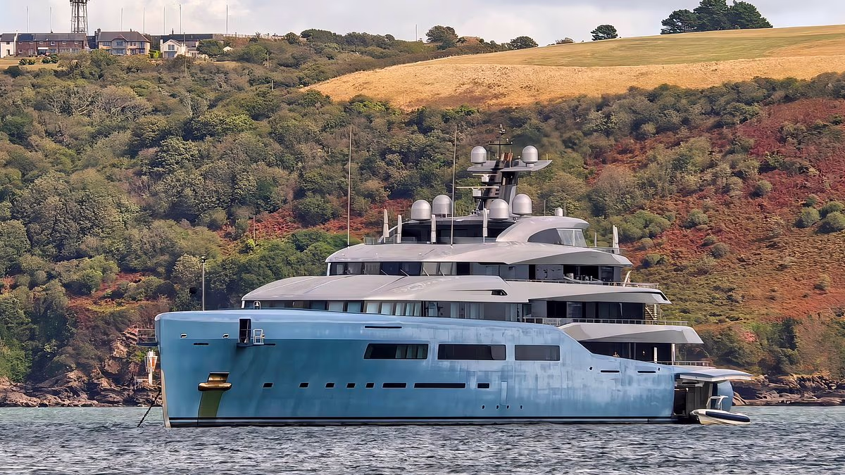 Billionaire 'blocking' view off Devon coast with £250m superyacht