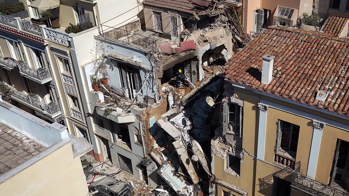 British family among at least six missing after explosion in Athens
