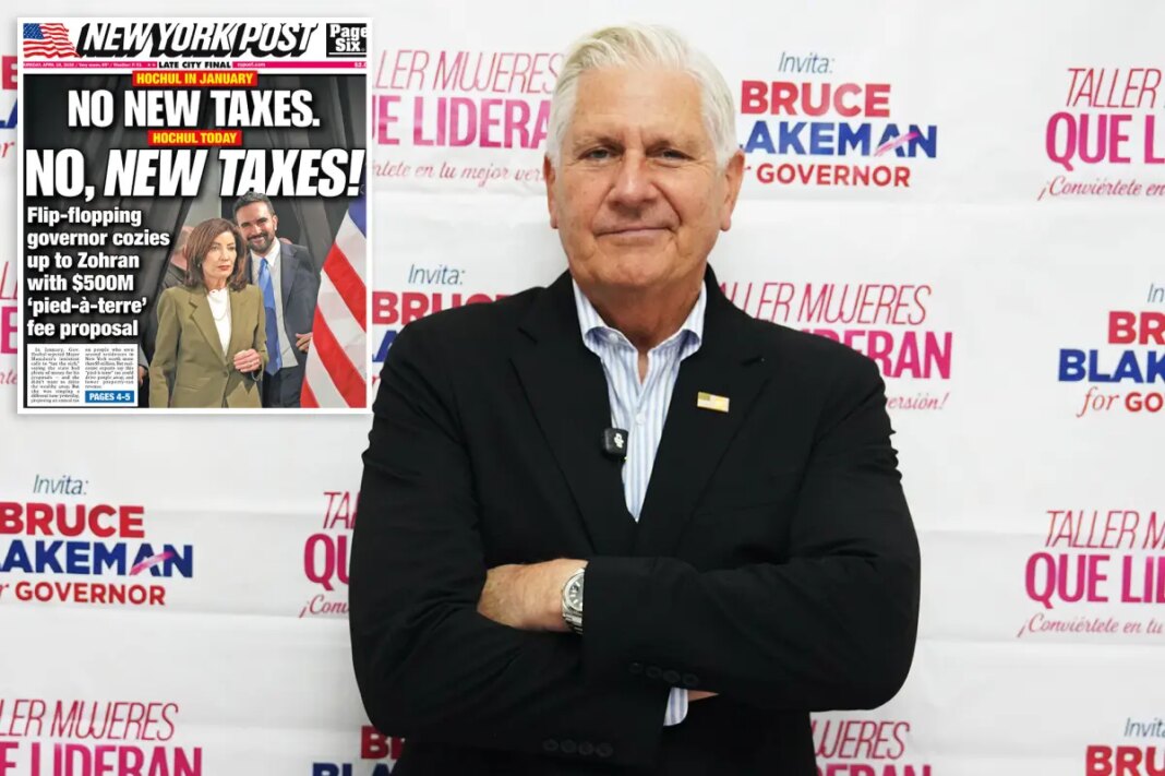 Bruce Blakeman unveils plan to effectively wipe out NY income taxes for many households