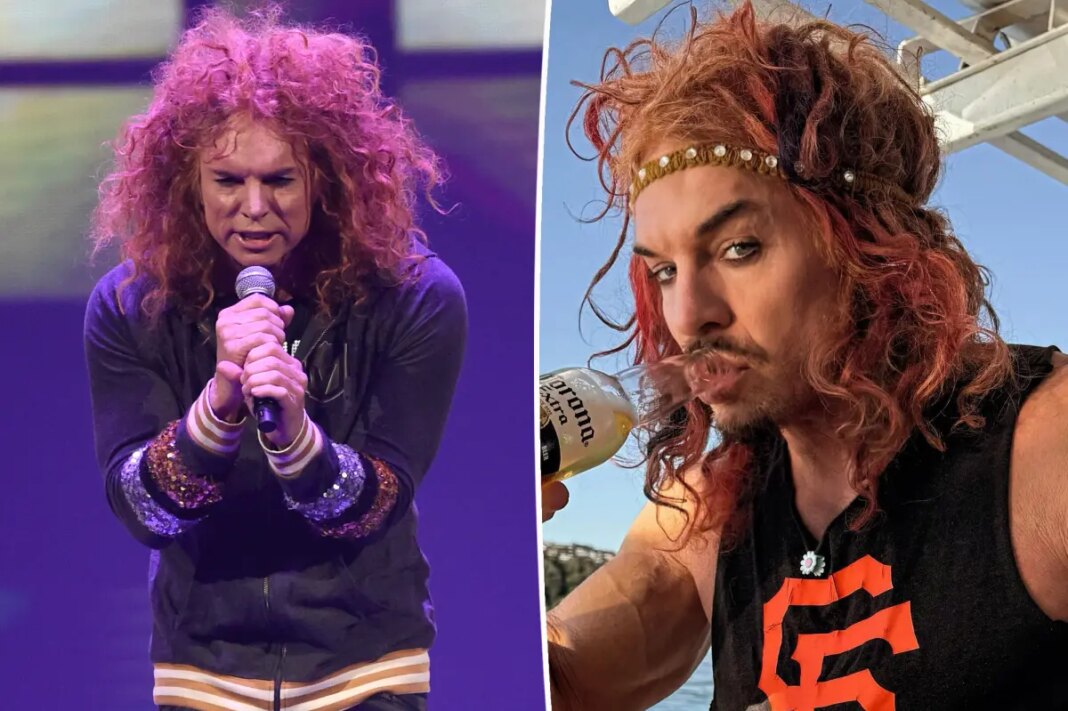 Carrot Top 911 caller begs comedian to 'stay awake' after suicide attempt