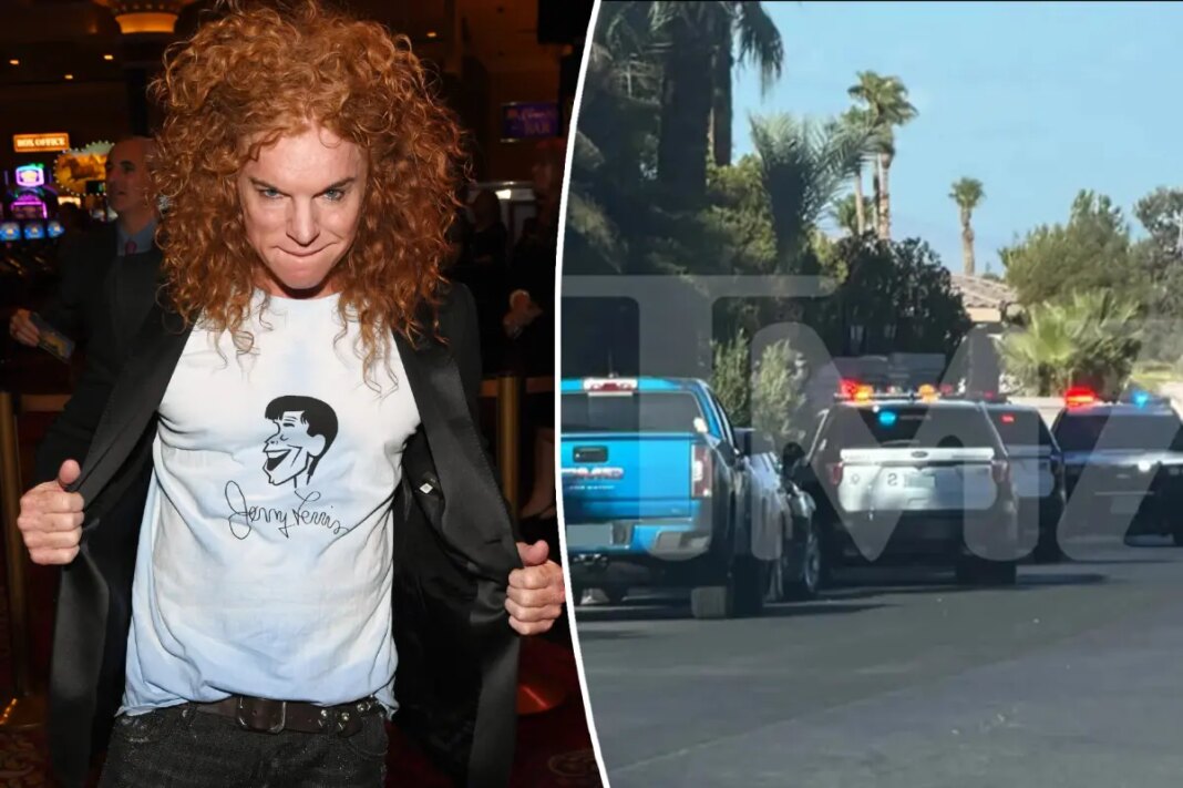 Carrot Top's Las Vegas house seen surrounded by cops after reported suicide attempt