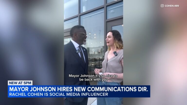 Chicago Mayor Brandon Johnson Names Rachel Cohen as New Communications Director
