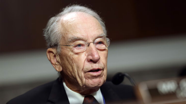 Oldest US Senator Chuck Grassley Fears Dying in Office Under Democrat