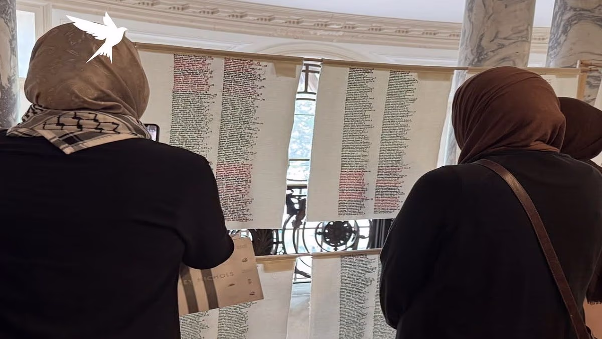 Church leader confronted over 'Hamas exhibition' triggers outrage