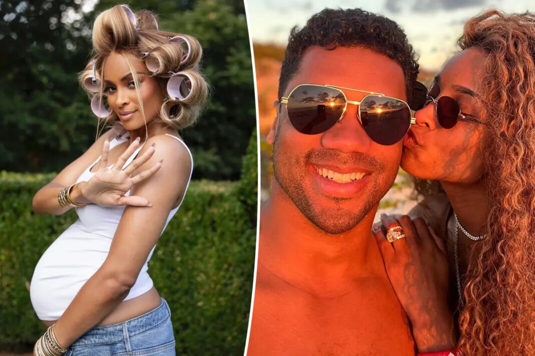 Ciara pregnant with baby No. 5, her fourth with husband Russell Wilson
