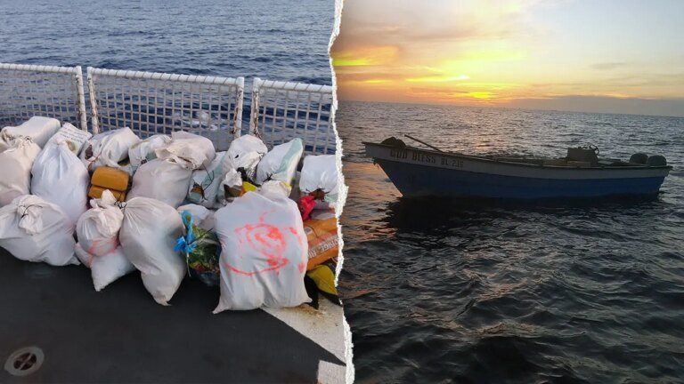 Coast Guard Seizes 47 Bales of Suspected Marijuana Worth $2.4M From Go-Fast Vessel