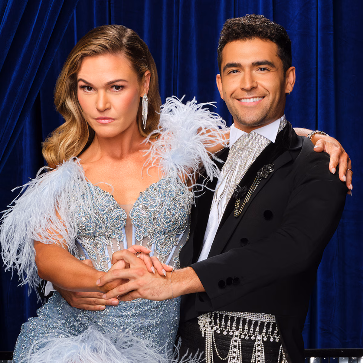 DWTS' Julia Stiles and Ezra Sosa React to Juilliard's "Shady” Post
