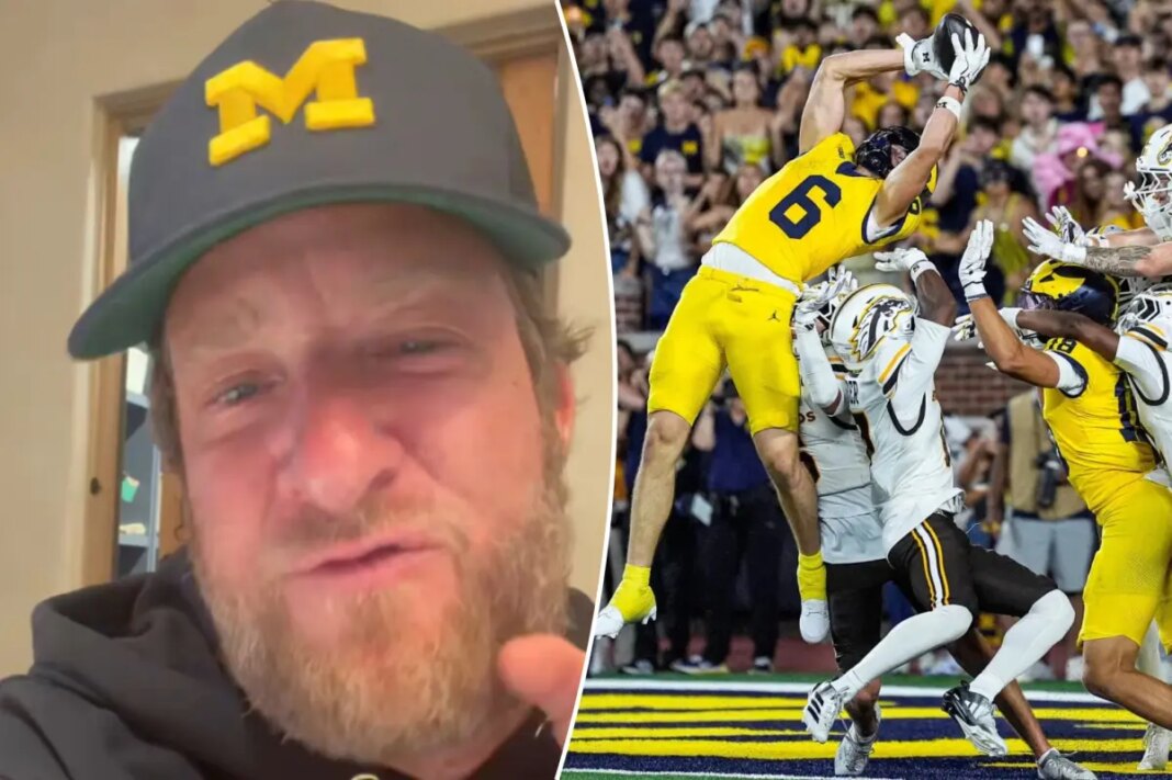 Dave Portnoy fires off at Michigan haters following controversial win: 'Look in the mirror'