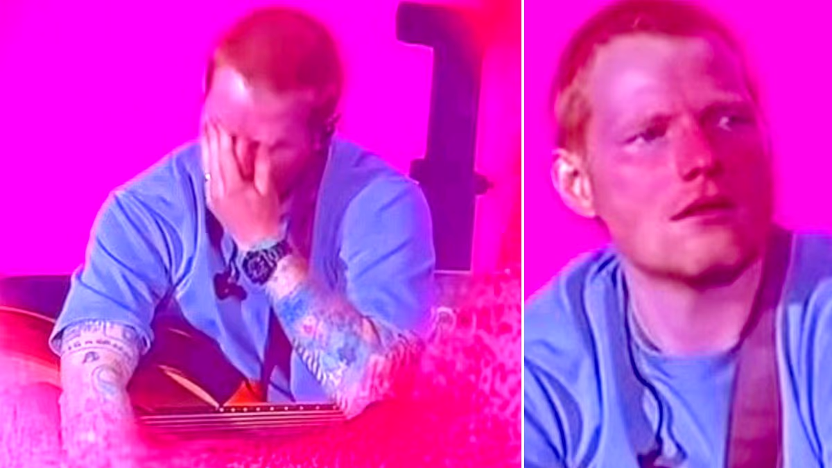 Ed Sheeran calls US a 'scary place' at Philly concert and breaks down