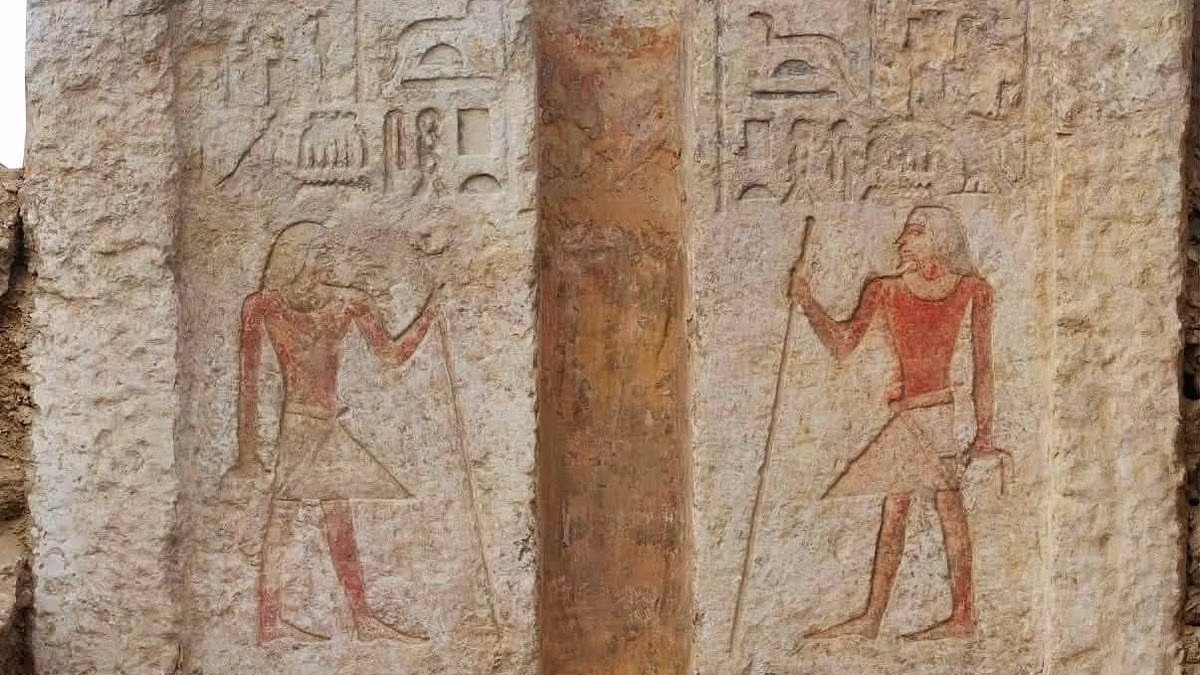 Egyptologists uncover 4,000-year-old tomb with 'portal to afterlife'