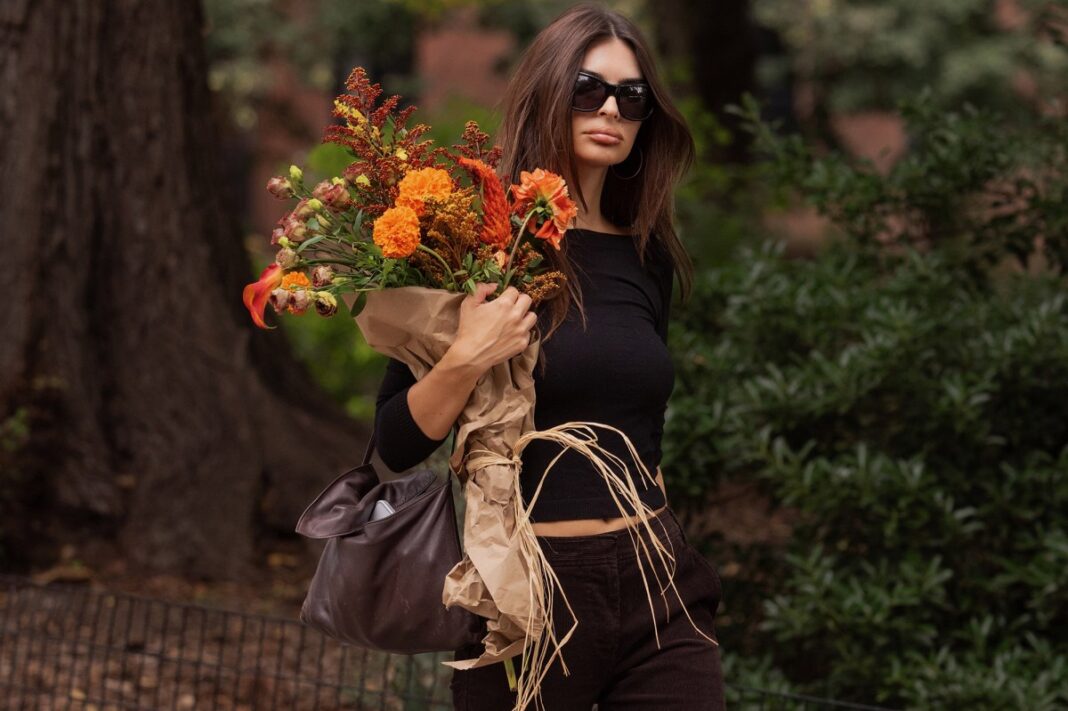 Emily Ratajkowski embraces fall in NYC and more star snaps