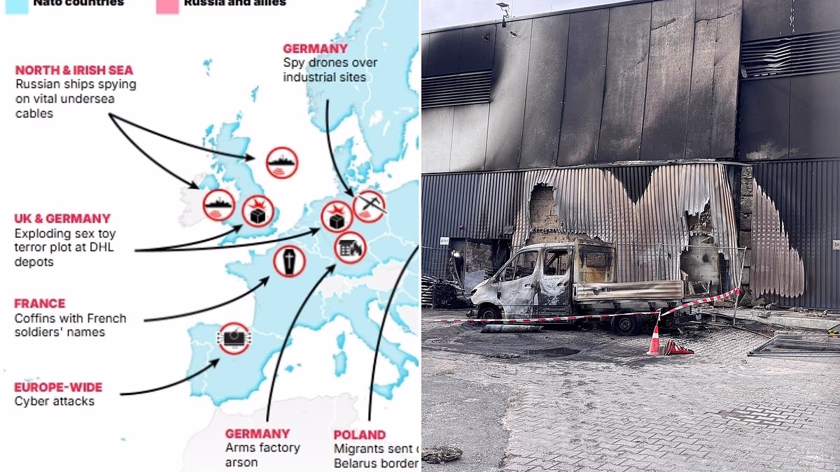 Europe losing battle to stop Putin's 'hybrid' war, officials warn