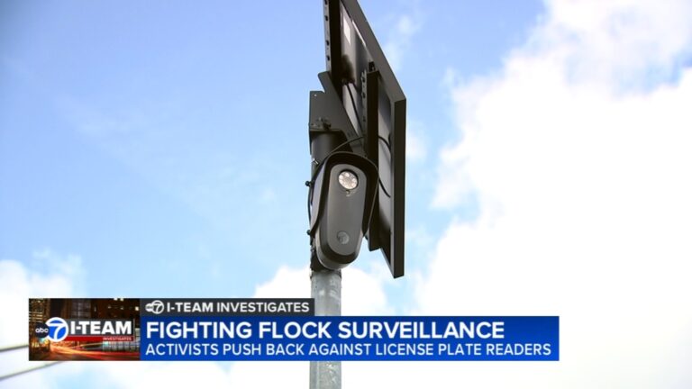 Chicago-Area Activists Challenge Flock Police License Plate Cameras