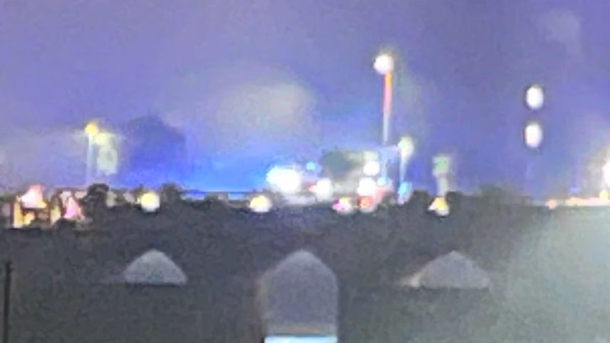 Fire breaks out at major hotel previously been used to house migrants