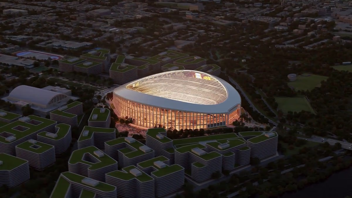 First look inside new $4 BILLION NFL stadium Trump wants named for him