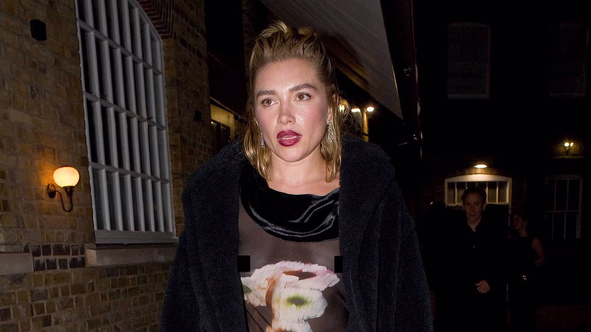 Florence Pugh sizzles as she enjoys a night out in Mayfair