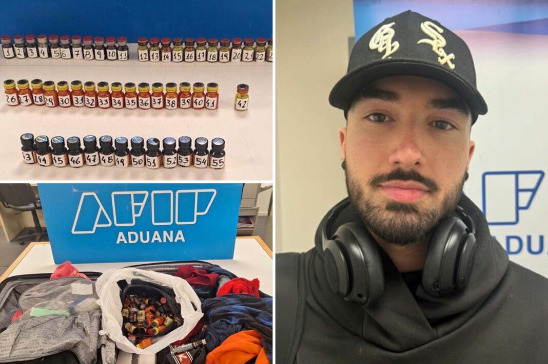 Former US whiz kid Braiden Wilson busted with stash of party drug 'poppers' in Argentina