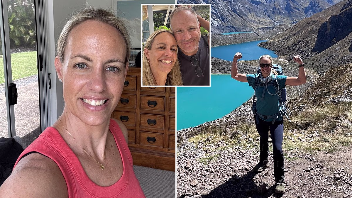 Former athlete mum felt 'off' while swimming - only sign of cancer