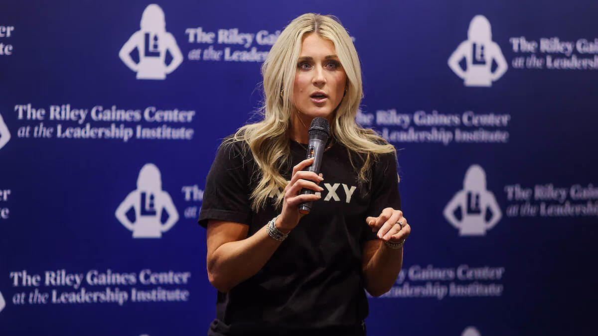 Gaines suffers blow in fight against trans athletes in women's sport