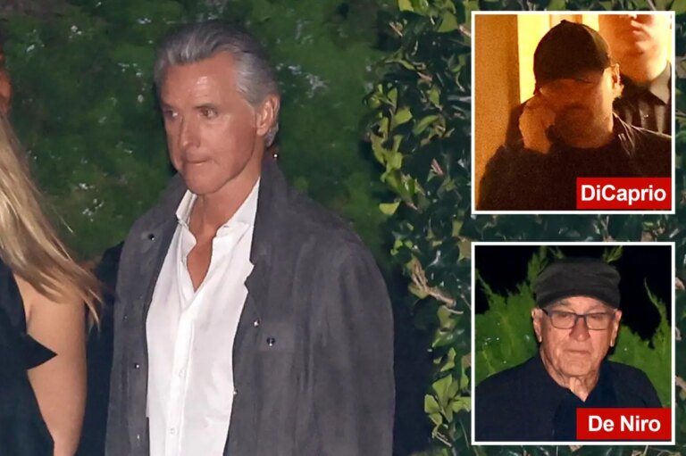Gavin Newsom Spotted Mingling With A-List Celebrities at Malibu Hot Spot