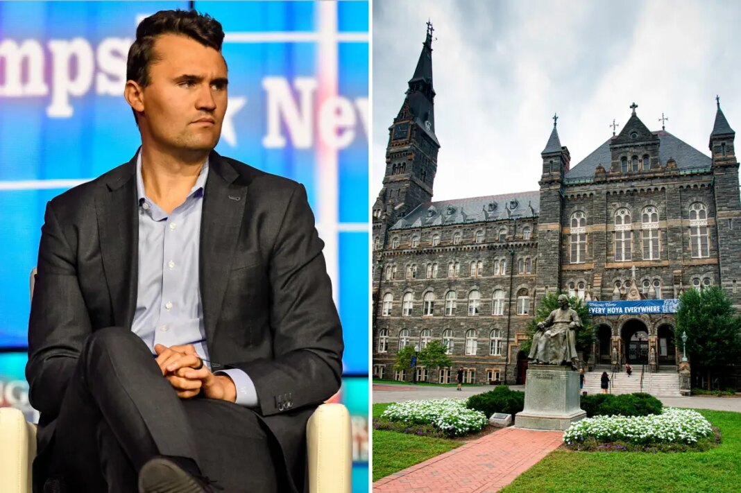 Georgetown students plan Charlie Kirk 'lookalike contest' on assassination anniversary