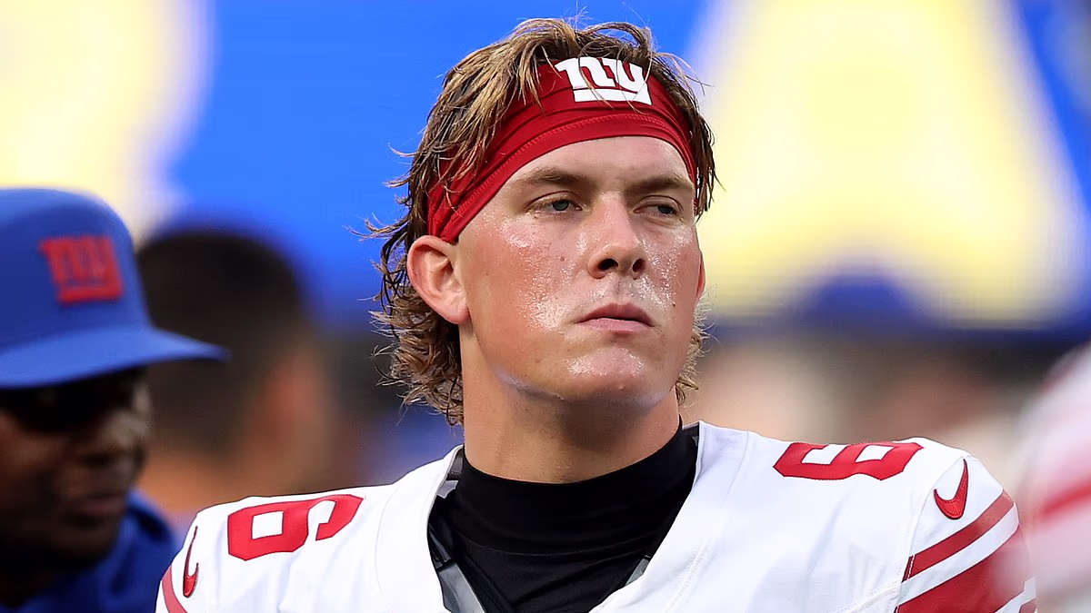 Giants star Jaxson Dart given major update on knee injury