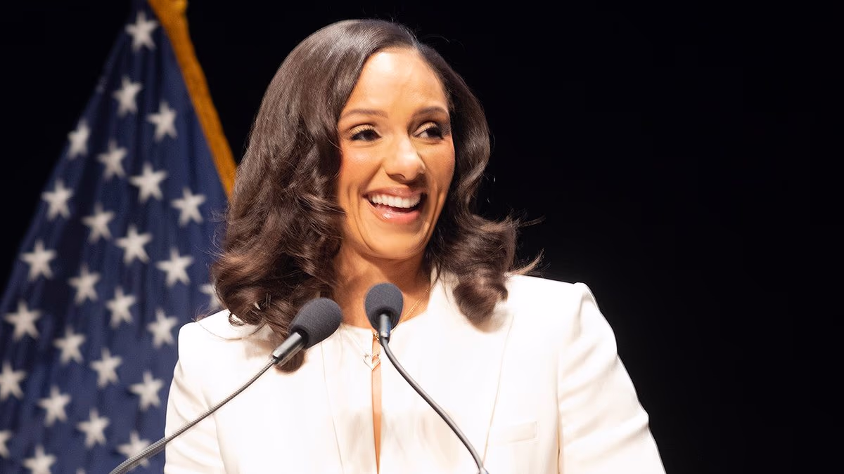 Glamorous Midwest mayor embroiled in scandal after her police chief tried to have photos of her smooching ex-boyfriend REMOVED from internet