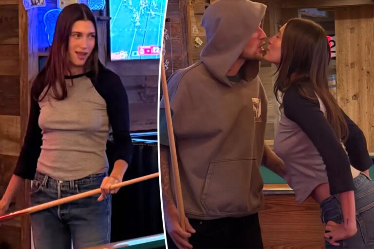 Hailey Bieber Wears $68 Tee for Date Night With Justin Bieber
