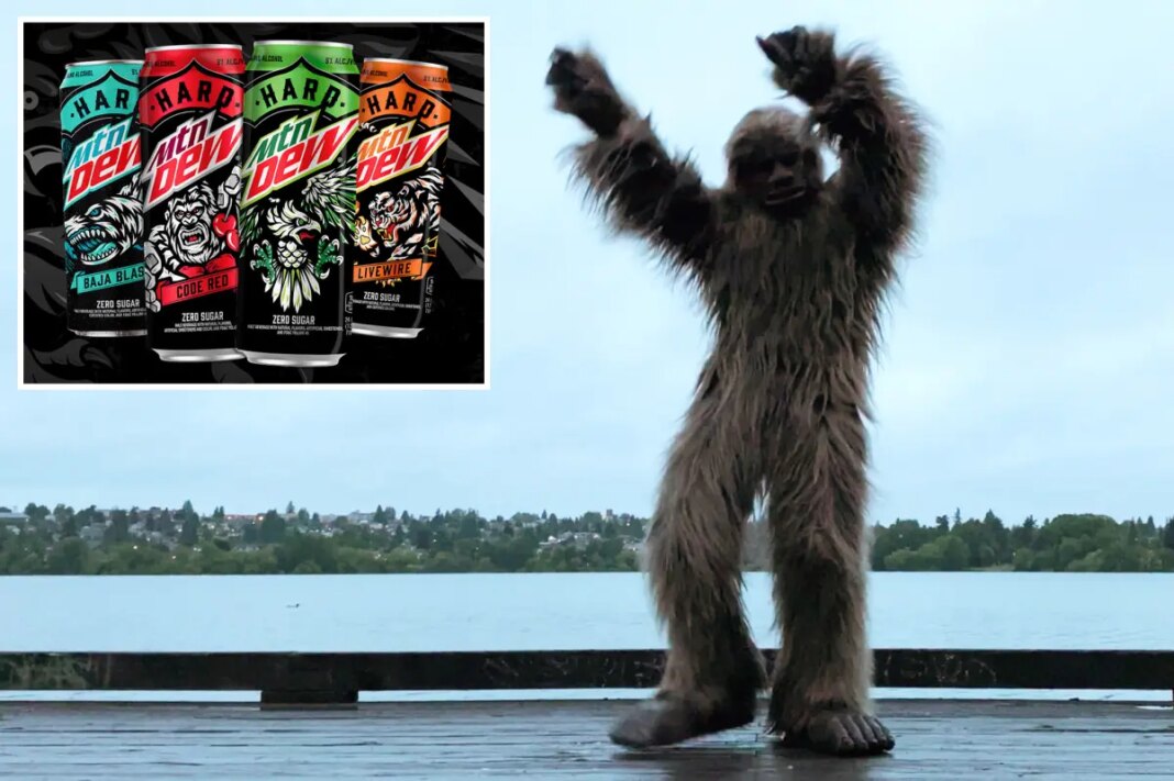 Hard Mountain Dew offers $1M for proof that Bigfoot exists