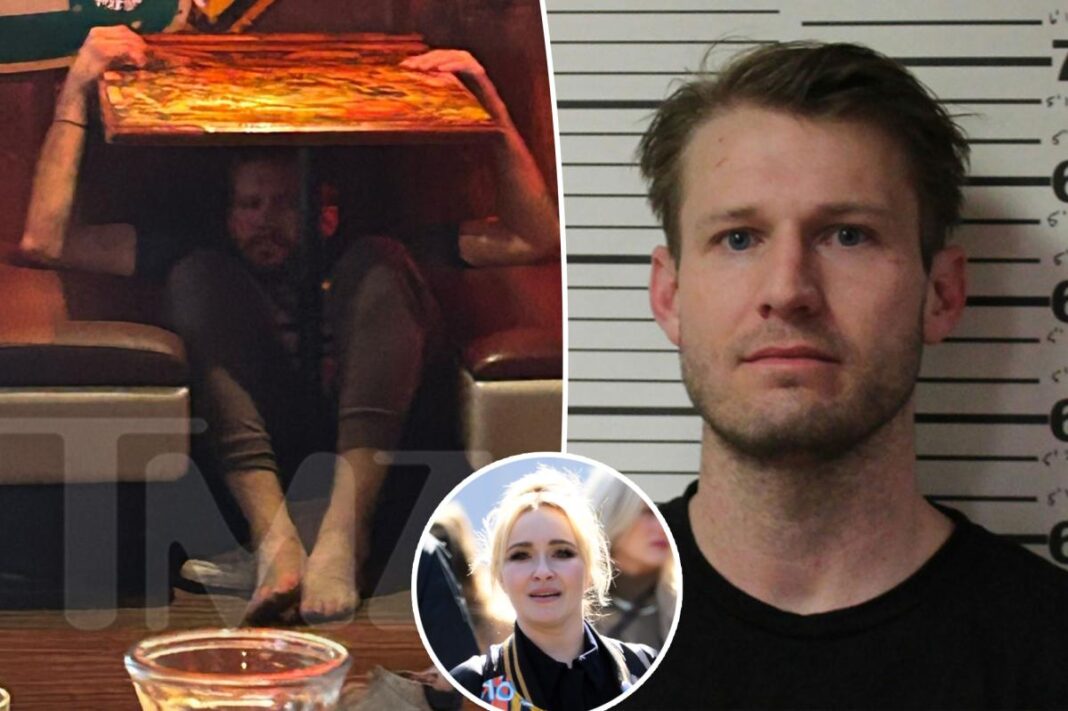 Hayden Panettiere’s ex Brian Hickerson bizarrely hid under table barefoot during 2025 arrest