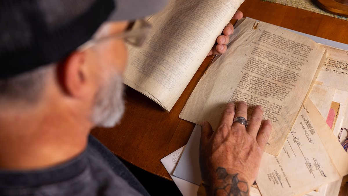 Homeowner stumbles upon SECRET World War II documents in his garage