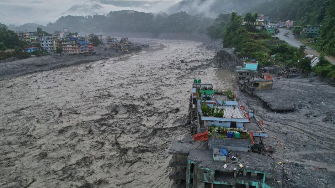 Hundreds feared stuck in hydropower tunnels as flood deaths surpass 950 in Nepal and Tibet