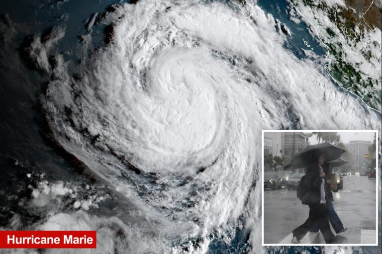 Hurricane Marie Could Soak SoCal With Rare Tropical Rain