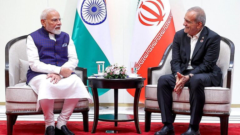 Modi-Iran Meeting Tests India Amid US Sanctions Warnings