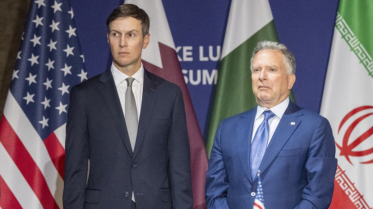 Jared Kushner and Steve Witkoff's private jet lands in Moscow