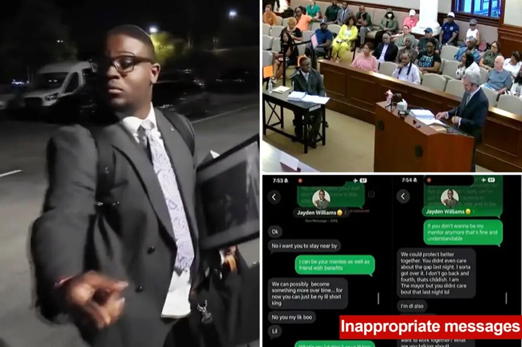 Jayden Williams, the youngest ever mayor of Stockbridge, Georgia, removed from office
