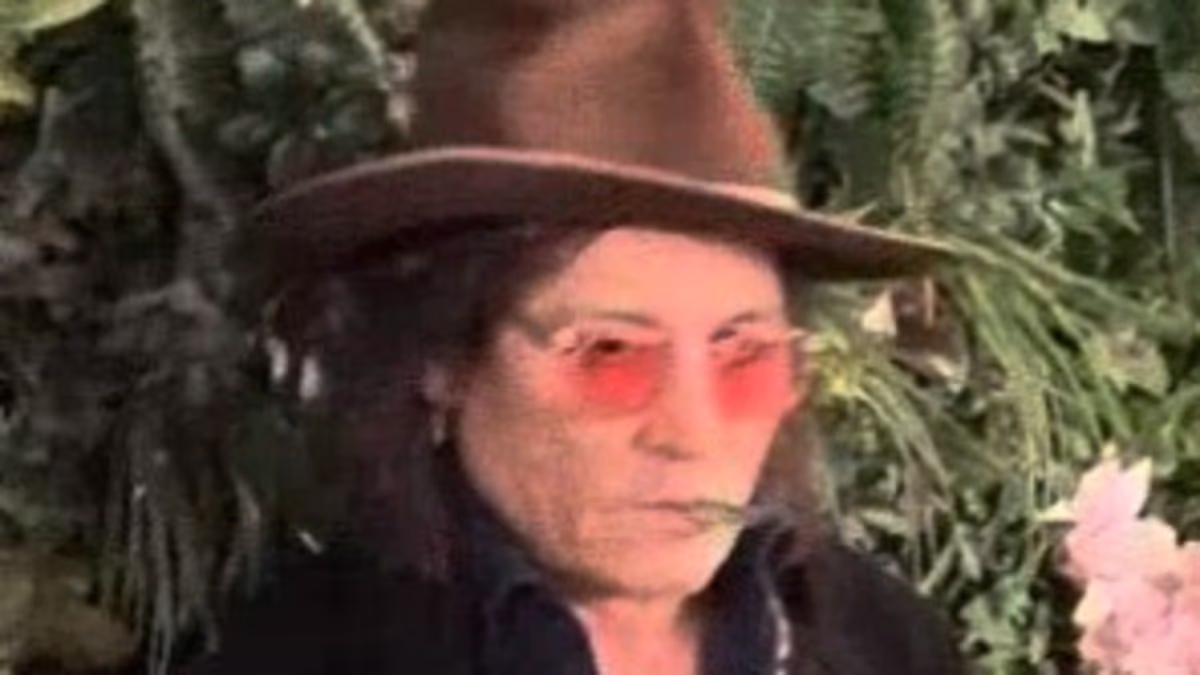 Johnny Depp BITES leaves off plant backdrop as he raises a toast