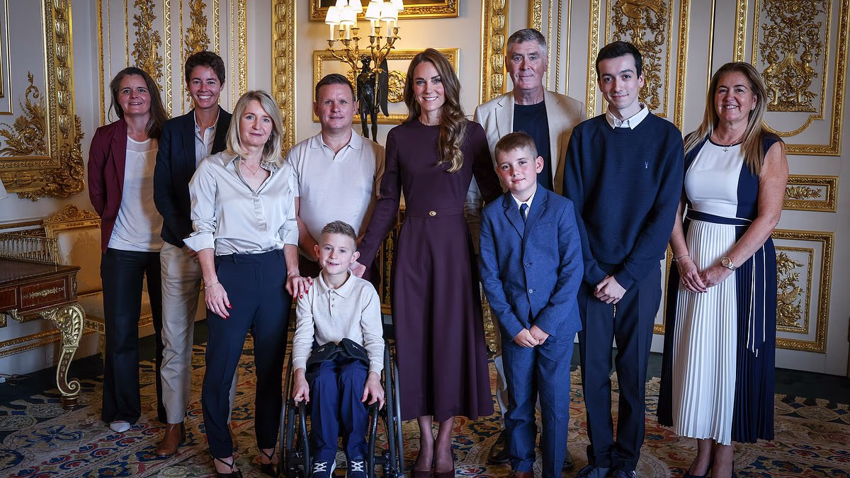 Kate hosts tea party for fellow Three Peaks Challenge participants