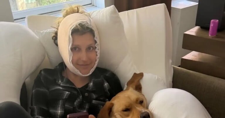 Katie Thurston Shares Chin Liposuction Recovery Photos Amid Cancer Battle