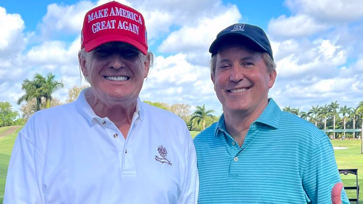Ken Paxton accused of lunging at man after being filmed with mistress