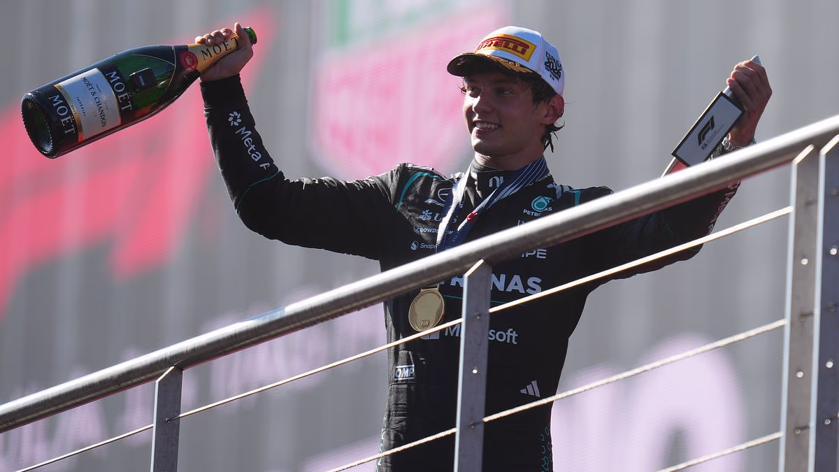 Kimi Antonelli profits from a Lando Norris mess to win Spanish GP