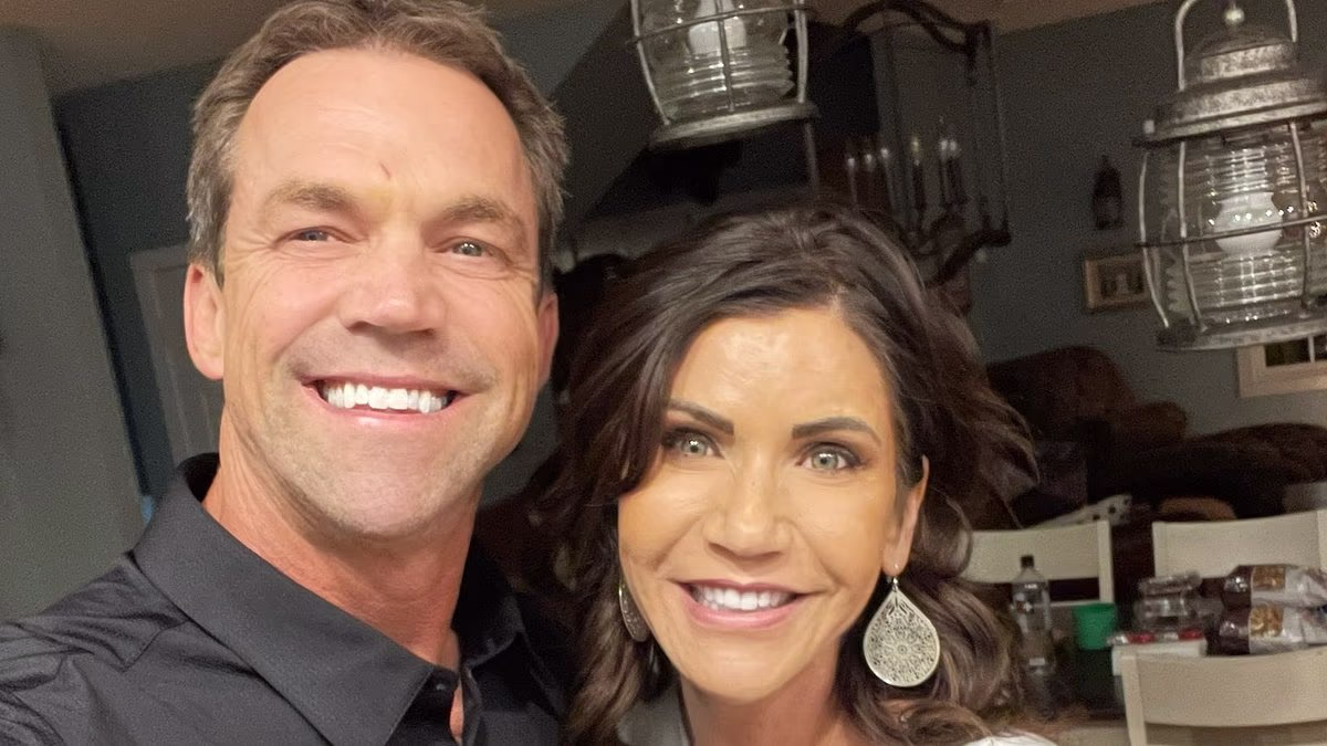 Kristi Noem's husband Bryon breaks silence on divorce