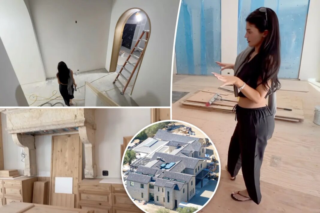 Kylie Jenner gives tour of 'dream house' in the making 6 years after buying $15M property
