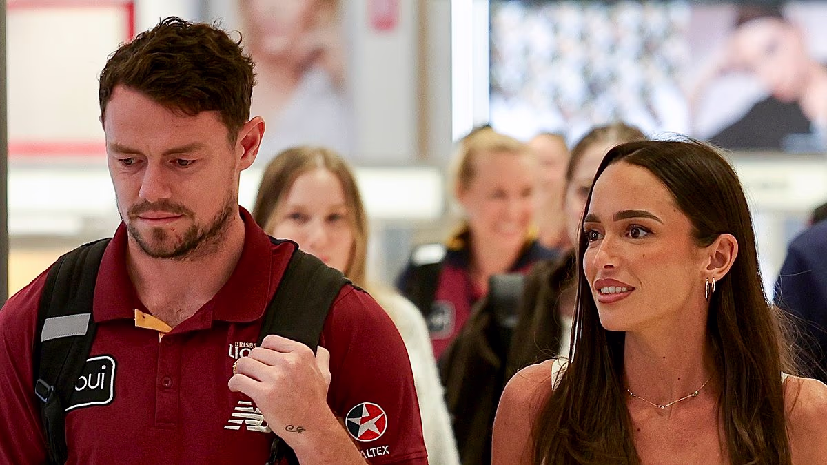 Lachie Neale and new girlfriend Emma Field leave Sydney together