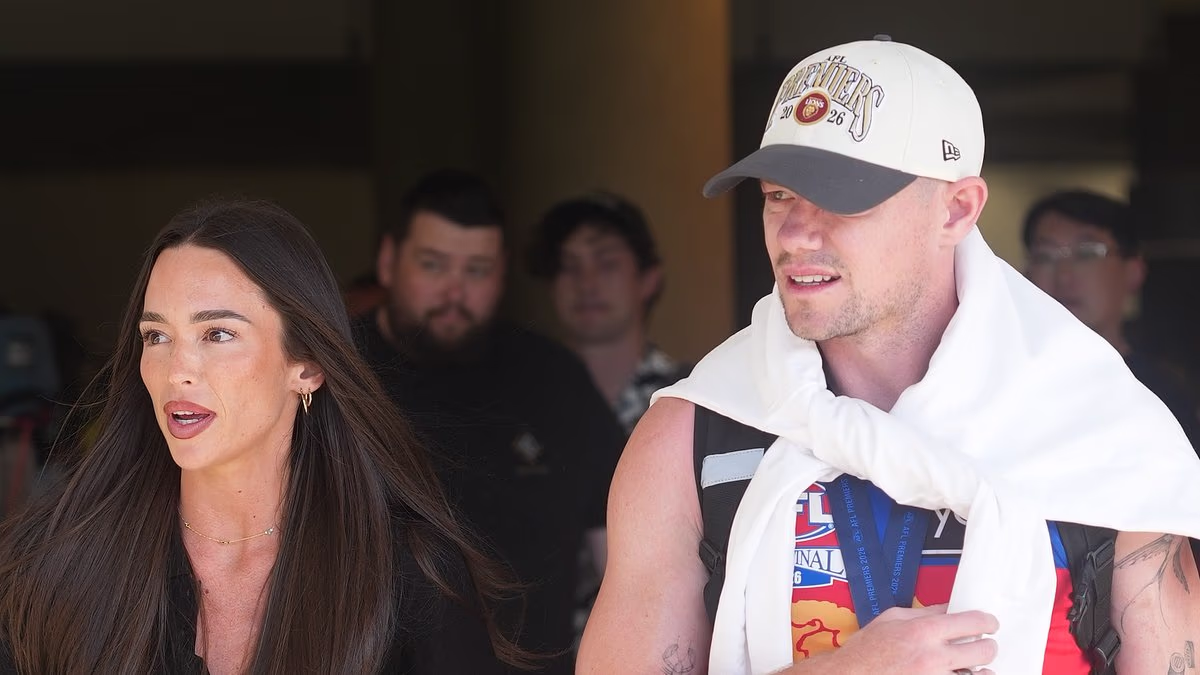 Lachie Neale celebrates Mad Monday amid outrage over AFL match speech